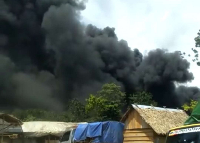 Lokasi Eks Penyulingan Tradisional di Bayung Lencir Terbakar, Apa Kira-kira Penyebabnya