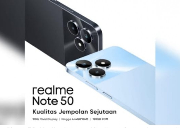Harga Cuma Sejutaan, Realme Note 50 Hadir dengan Kualitas Jempolan 