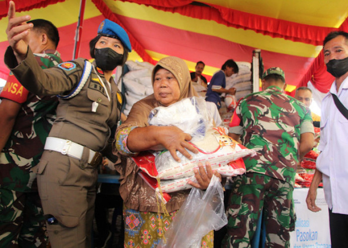 Digelarnya  Operasi Pasar Beras Murah, Masyarakat Sambut Antusias 