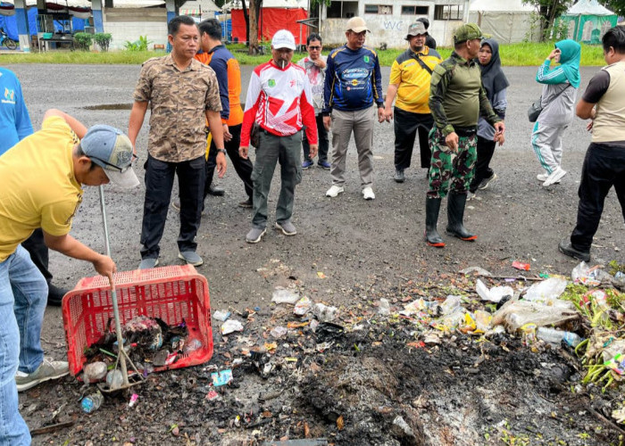 Sinergi Pemkab Muba dan TNI–Polri Tata Terminal dan Pasar Randik, Dorong Lingkungan Sehat dan Nyaman