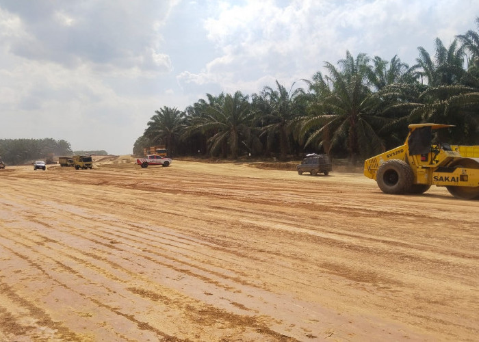 Sudah Mulai Dikerjakan, Begini Perkembangan Pembangunan Tol Betung - Tungkal Jaya 