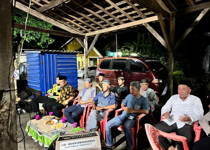 Program SAROMA, Polda Sumatera Selatan Perkuat Keamanan Desa di OKU Selatan