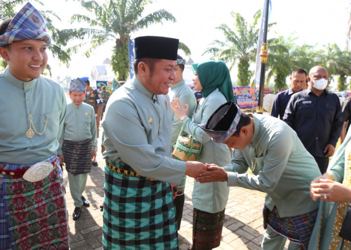 HUT Ogan Ilir, Gubernur Beri Hadiah Pembangunan Infrastruktur