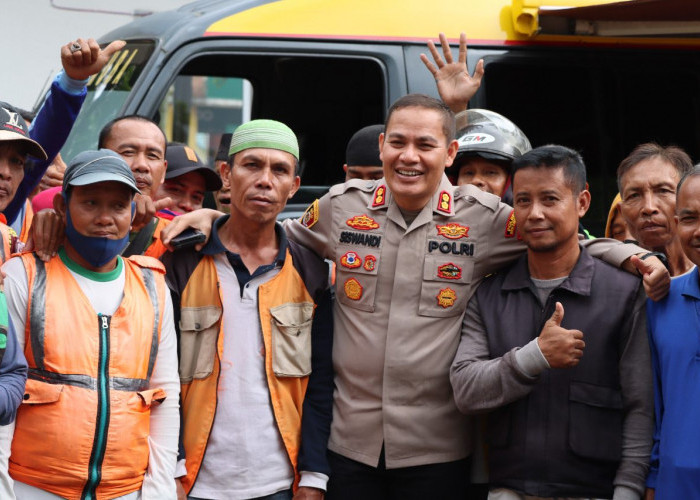 Jumat 'Curhat' Kapolres Ngobrol Bareng dengan Pengemudi Ojek 