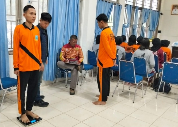 Puluhan Siswa Dari Kecamatan Sungai Lilin Berjuang Lolos Seleksi Paskibra Muba 2026