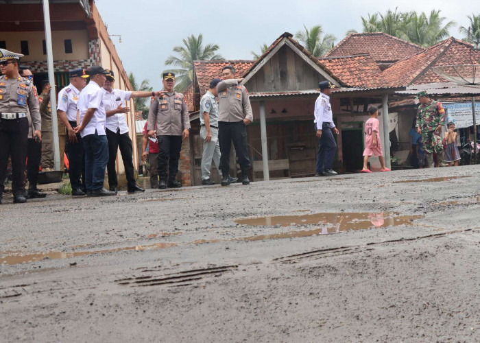 Polres Muba Survey Jalur Untuk Pemudik di Lebaran 2025, Hasilnya Masih Banyak Terdapat Kerusakan