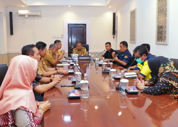 Temui Pj Sekda, Pengurus PDBI Muba Sampaikan Rencana Pelantikan