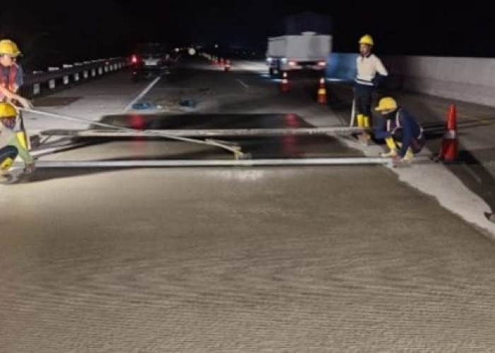 Hutama Karya Rawat Tiga Ruas Tol Trans Sumatera, Exit Tol Mataram Jaya Dibangun di OKI