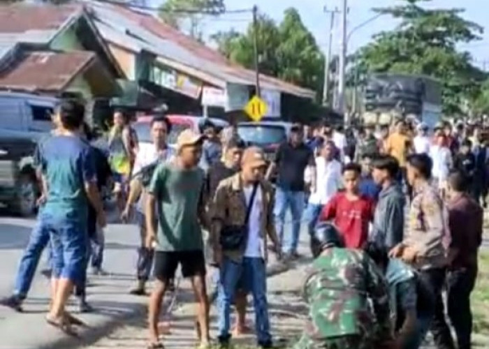 Viral, Video Antar Warga di Sorolangun Jambi, Penyebabnya Karena Lomba Pacu Perahu