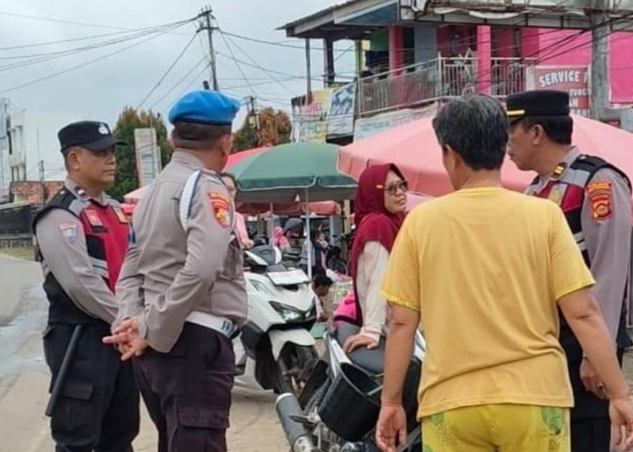 Polsek Babat Toman Intensifkan Patroli Pagi, Pasar dan Jalinteng Jadi Prioritas Pengamanan