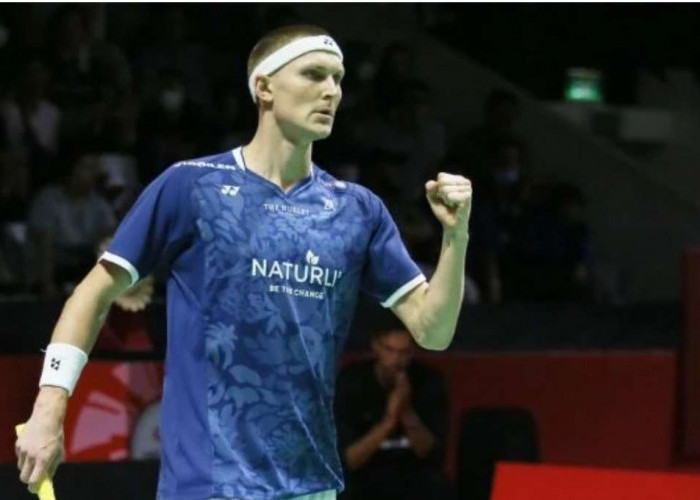 Tampil Dengan Wajah Baru, Viktor Axelsen Langsung Tebar Ancaman di Indonesia Open 2023