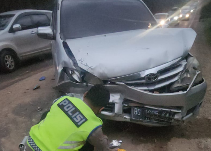 Kecelakaan Beruntun di Jalintim Muba, Empat Kendaraan Terlibat Tanpa Korban Jiwa