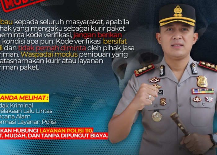 Waspada Penipuan Paket COD Palsu, Polres Muba Imbau Warga Jangan Mudah Tertipu