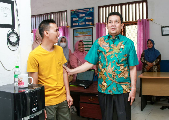 Sekda Muba Sidak Layanan Publik, Tegaskan WFH Bukan Alasan Turunnya Kinerja ASN