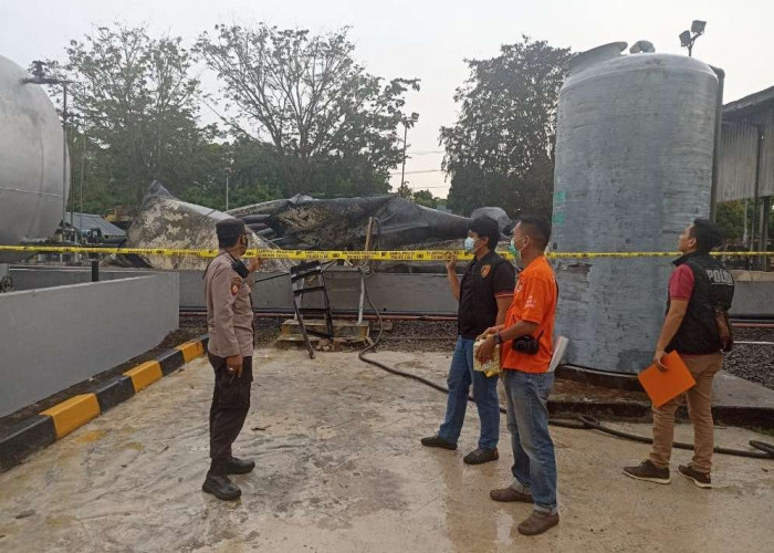 Kebakaran Booster di Lubuk Karet Berhasil Dipadamkan, Pertagas Ungkap Penyebab Sementara Akibat Sambaran Petir