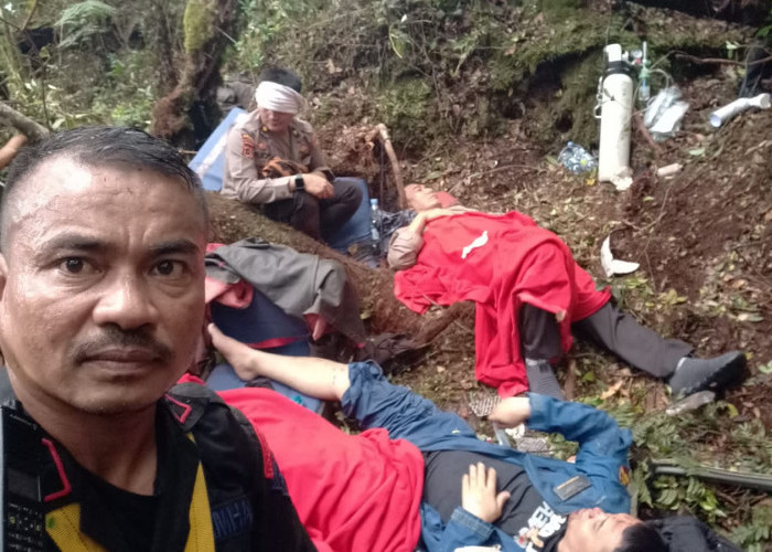 Upaya Evakuasi Rombongan Kapolda Jambi yang Mengalami Kecelakaan Helikopter Berlangsung Dramatis 