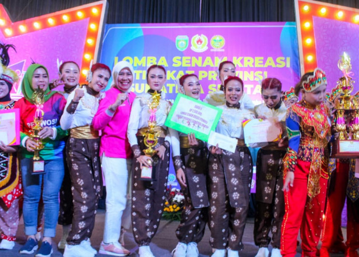 Perwosi Muba Raih Juara 2 Senam Kreasi Tingkat Provinsi Sumsel 