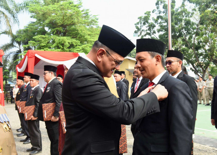 Gelar Upacara  HUT UU Peraturan Dasar Pokok-pokok Agraria, Sekda Sumsel Bacakan Pidato Menteri ATR/BPN RI