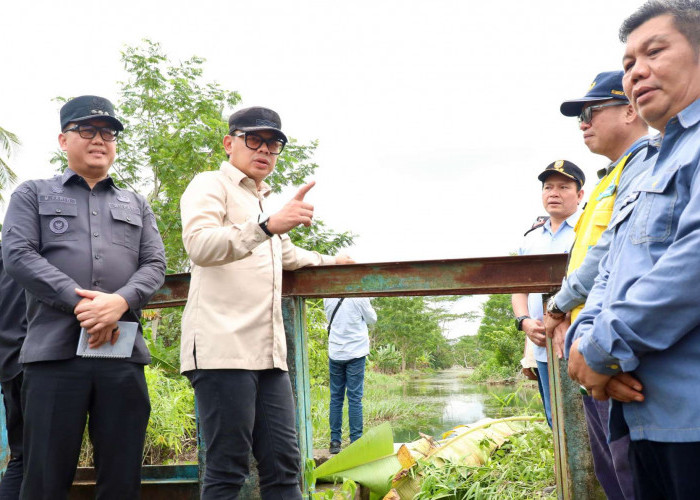 Tinjau Irigasi di Banyuasin, Wamendagri Bima Arya Tegaskan Pentingnya Perbaikan Irigasi untuk Tingkatkan Hasil