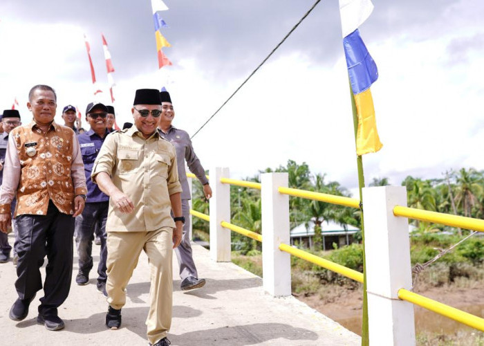 Pemkab Muba Bangun Jembatan di Lalan, Hubungkan Empat Dusun