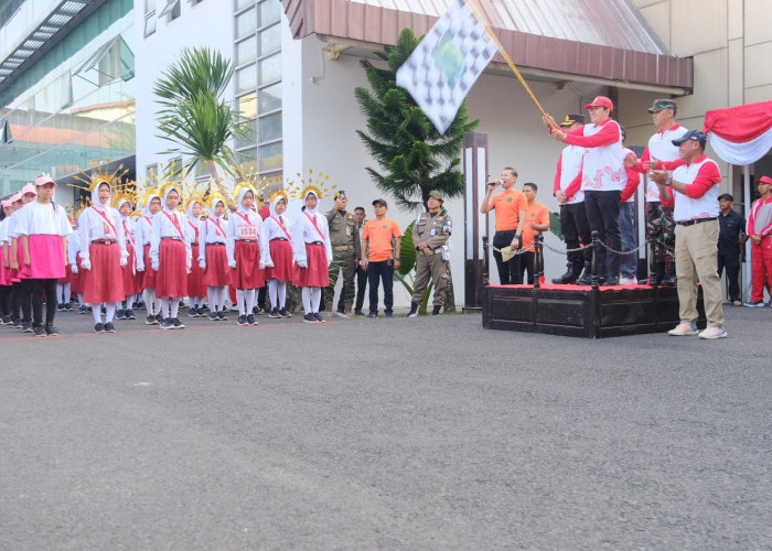 Semarak HUT RI ke-79, Muba Gelar Lomba Baris-Berbaris Diikuti 153 Regu