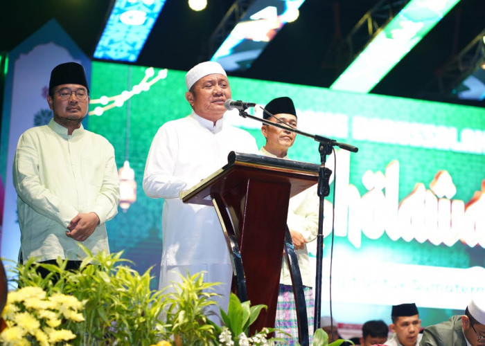 Palembang Darussalam Bersholawat, Herman Deru Puji Kebersamaan Warga Doakan Keselamatan Sumatera