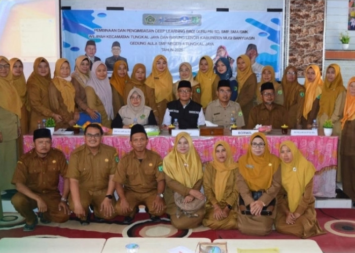 Kemenag Muba Dorong Penguatan Kompetensi Guru PAI Lewat Pengimbasan Deep Learning di Tungkal Jaya