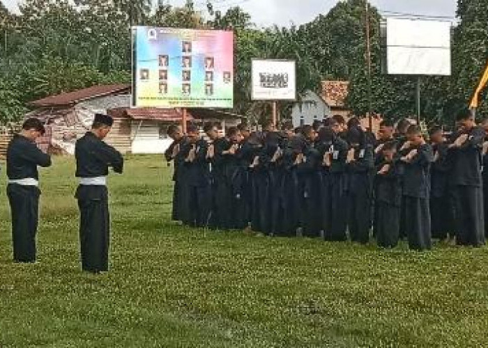 Puluhan Pesilat PSHT Sanga Desa  Ikuti UKT 