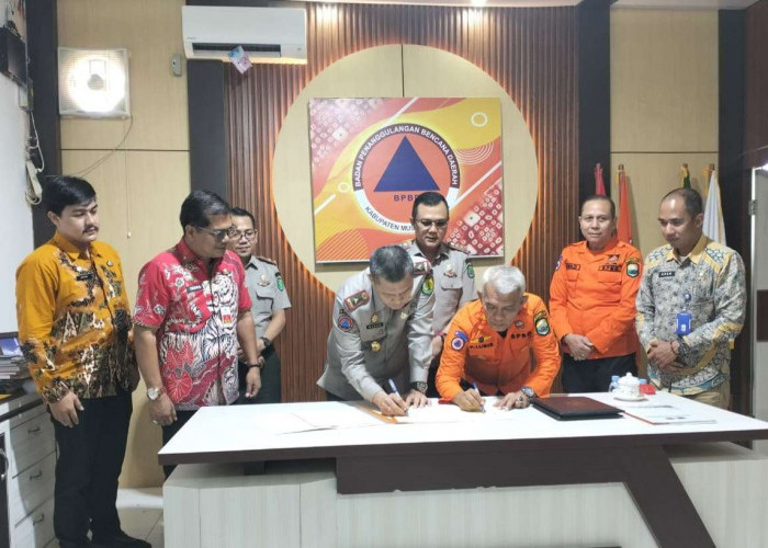 Muba dan Muaro Jambi Bersatu Amankan Wilayah Perbatasan dari Ancaman Bencana  ​