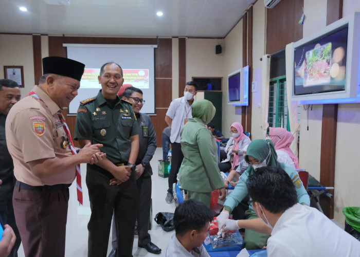 Peringati Hari Juang Kartika, Kodim 0401/Muba Gelar Doa Bersama dan Bhakti Sosial 