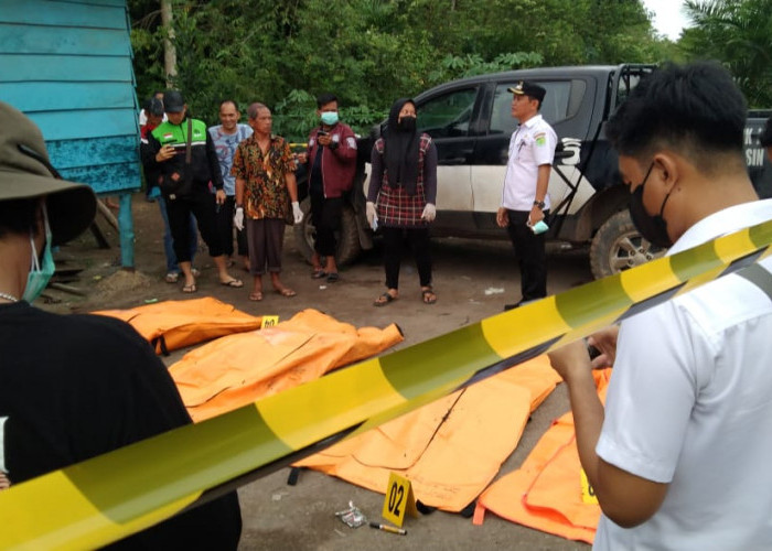 Diduga Sudah Lama Meninggal, 4 Jenazah yang Ditemukan di Desa Lumpatan 1 Kondisinya Sudah Bau Tak Sedap
