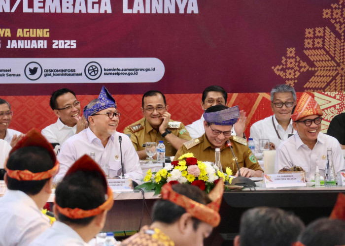 Surplus Pangan Tinggi, Sumsel Jadi Motor Ketahanan Pangan Nasional