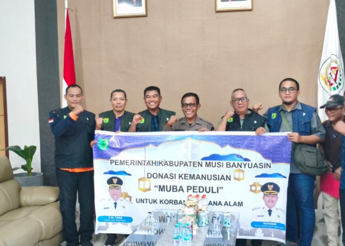 Bantuan Kemanusiaan Muba Tiba di Sumut, Bupati Tapanuli Tengah dan Selatan Sampaikan Apresiasi