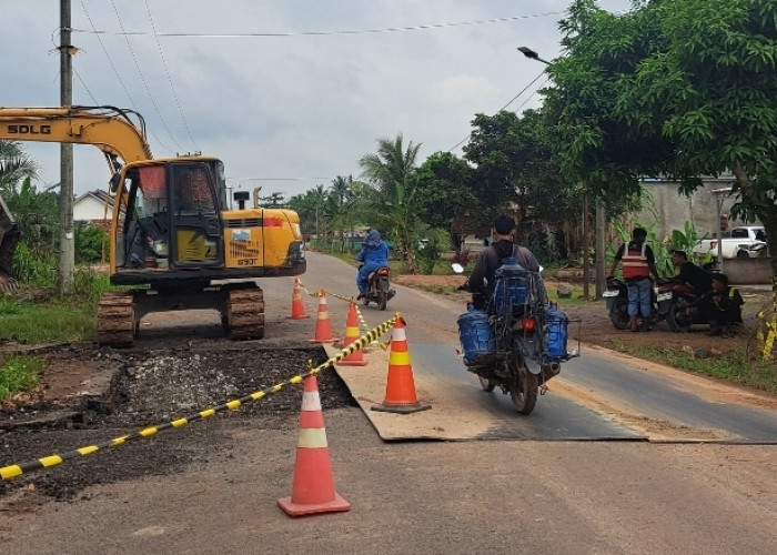 Gorong-Gorong Rusak di Talang Siku Diperbaiki, Warga Apresiasi Penanganan Cepat