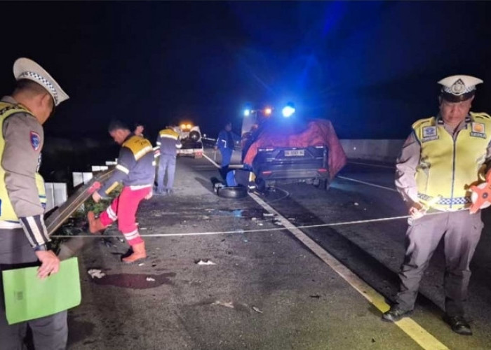 Kecelakaan Maut di Tol Indralaya–Prabumulih, Kalapas Pagaralam dan Sopir Dinas Tewas