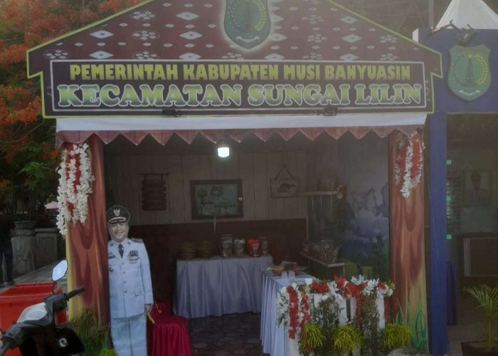 Tampil di Muba Expo 2023, Kecamatan Sungai Lilin Usung Tema Napu