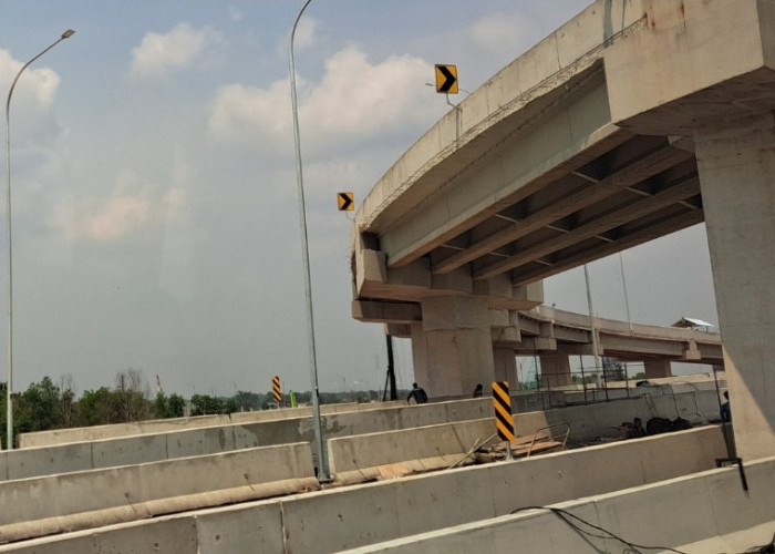 Junction Tol Palembang Hubungkan 2 Ruas Tol, Bakal Segera Berfungsi Dimomen Nataru