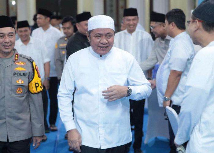 Safari Ramadan di Polda Sumsel, Herman Deru Soroti Inflasi, Kemiskinan, hingga Kesiapan Mudik Lebaran