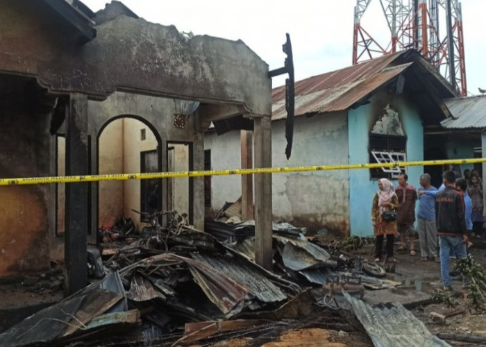 Api Sambar Jeriken Minyak di Lubuklinggau, 2 Rumah Terbakar, 1 Luka Bakar