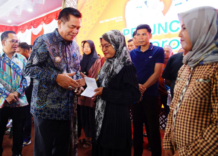 Program Keluarga Maju Resmi Diluncurkan, Bupati Muba Toha Tohet Tepati Janji Kampanye