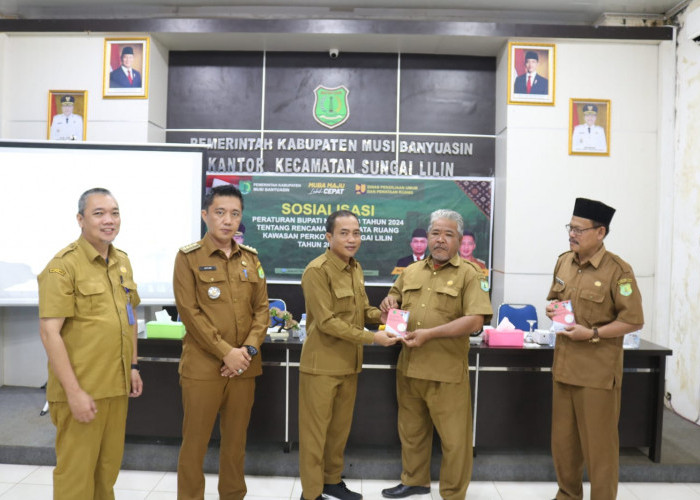 Pemkab Musi Banyuasin Gelar Sosialisasi RDTR Kawasan Perkotaan Sungai Lilin