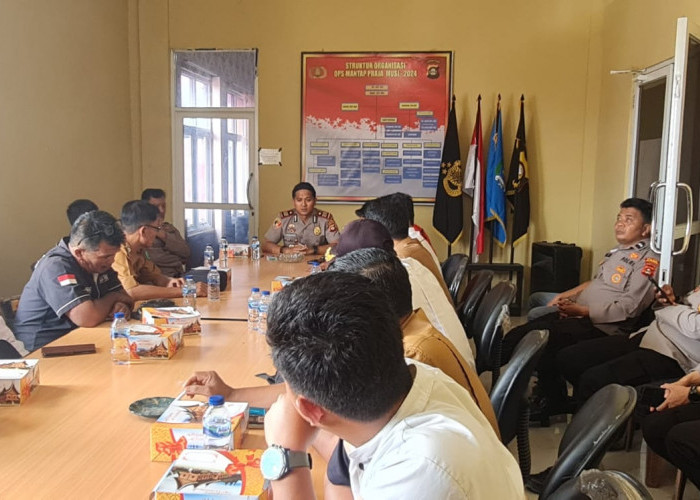 Kapolsek Bayung Lencir Perkuat Sinergi dengan RSUD dan Kades, Fokus Jaga Kamtibmas dan Cegah Karhutbunlah