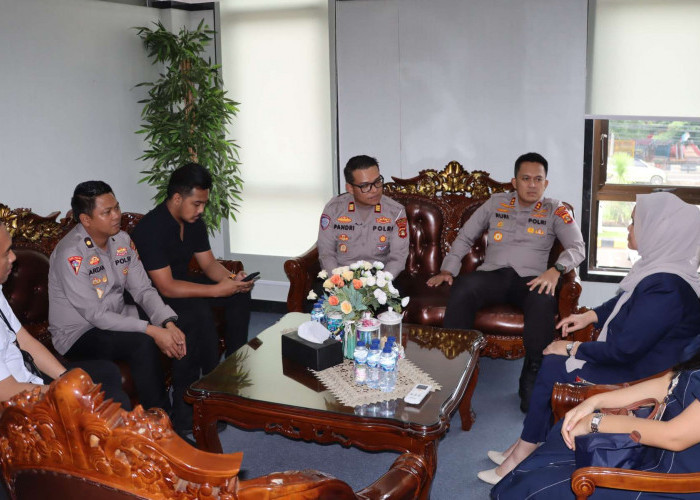 Perkuat Sinergi Penegakan Hukum, Kapolres Muba Jalin Koordinasi dengan Pengadilan Negeri Sekayu