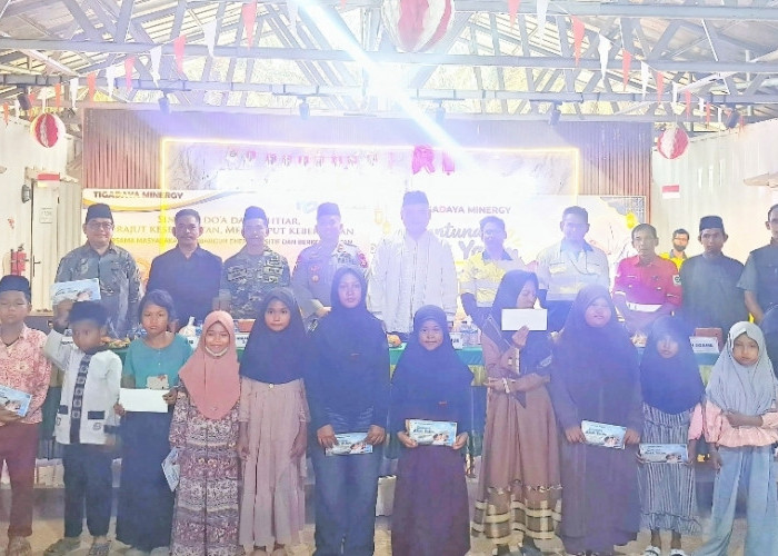 Doa Bersama dan Santunan Anak Yatim, PT TDM Perkuat Silaturahmi dengan Warga Srigunung dan Sukadamai Baru