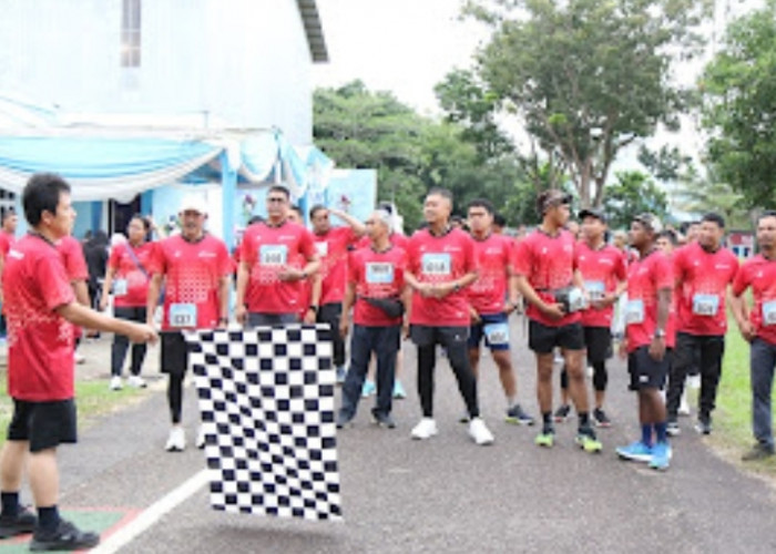 Pertamina EP Jambi dan PHE Jambi Merang Gelar Fun Run Bareng Awak Media