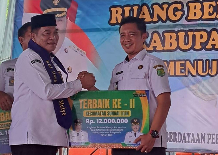 Kecamatan Sungai Lilin Raih Peringkat Kedua Kinerja Terbaik Muba, Siap Kejar Posisi Puncak