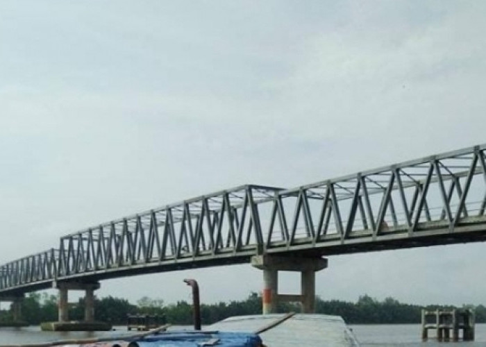 Jembatan Lalan yang Ambruk Mulai Dibangun Tahun 2019, Berikut Sejarah Singkatnya