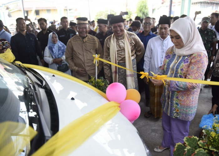 Jemaah Masjid di Gelombang Ini, Mendapat Bantuan Mobil Ambulance