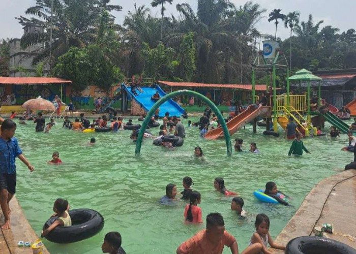Gunung Sari Joss Dipadati Pengunjung, Pemdes Srigunung Gelar Program Berenang Gratis
