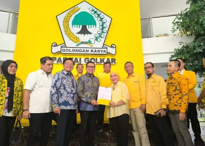 Partai Golkar Usung Hj Lucianty - Syafaruddin Sebagai Cabup dan Cawabup Muba di Pilkada 2024